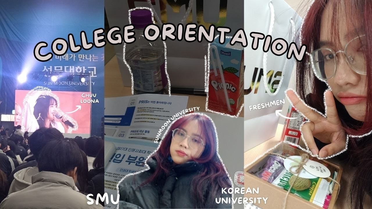 Sun Moon University orientation📚 First orientation on a Korean university