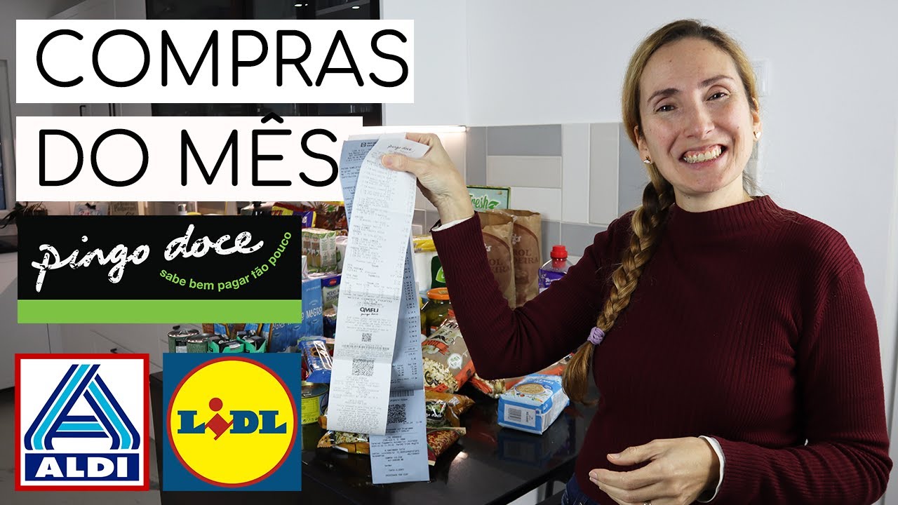 As 1ªs Compras de Supermercado de 2024 - Pingo Doce + Aldi + Lidl