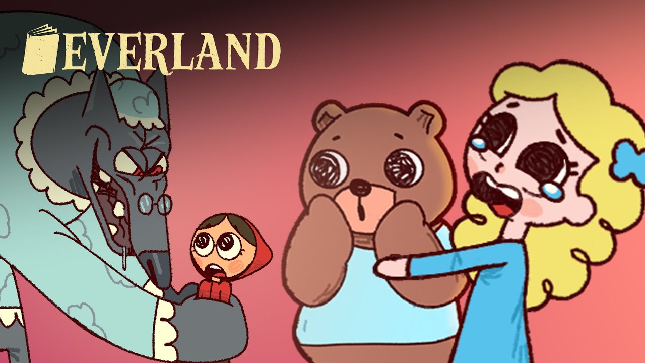 Goldilocks And The Three Bears Story 👩‍🦱🐻 Little Red Riding Hood Story 🧣 #kidsstories