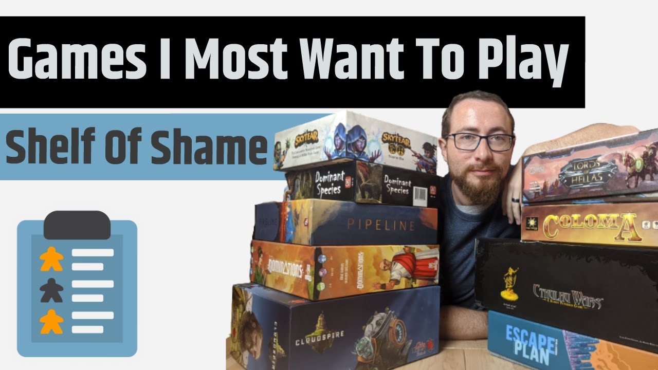 Top 10 Unplayed Games I Most Want to Play