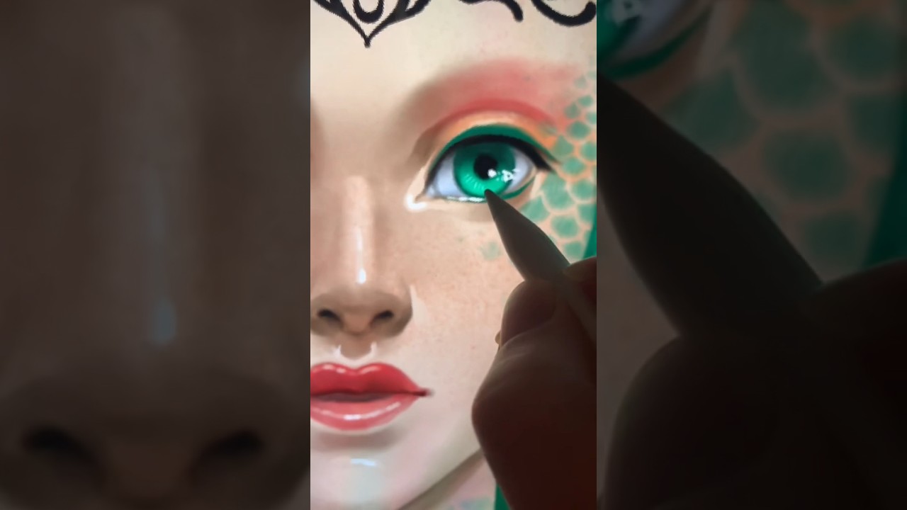 Mermaid with Alopecia? Here she is! #alopecia #mermaid #art #diversity