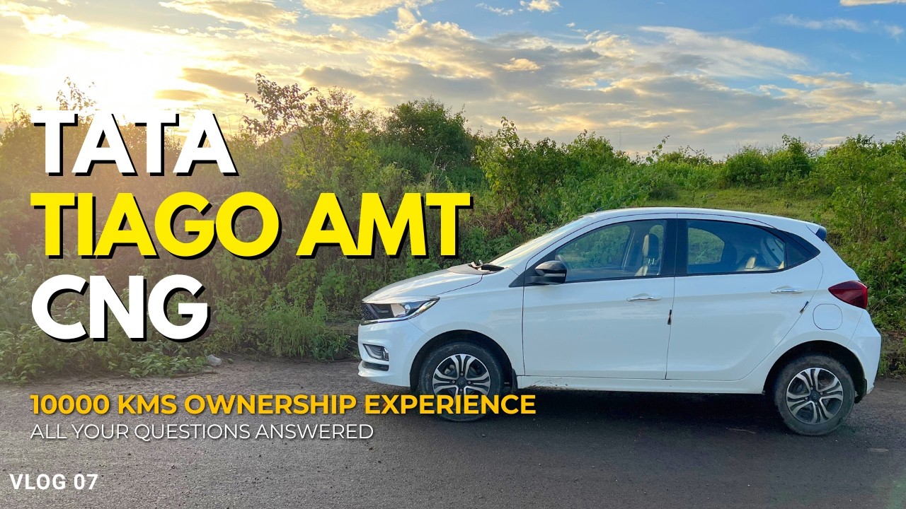 Tata Tiago XZ+ AMT CNG Long Term Review (10000 KMS) | Positives & Negatives | Problems Faced