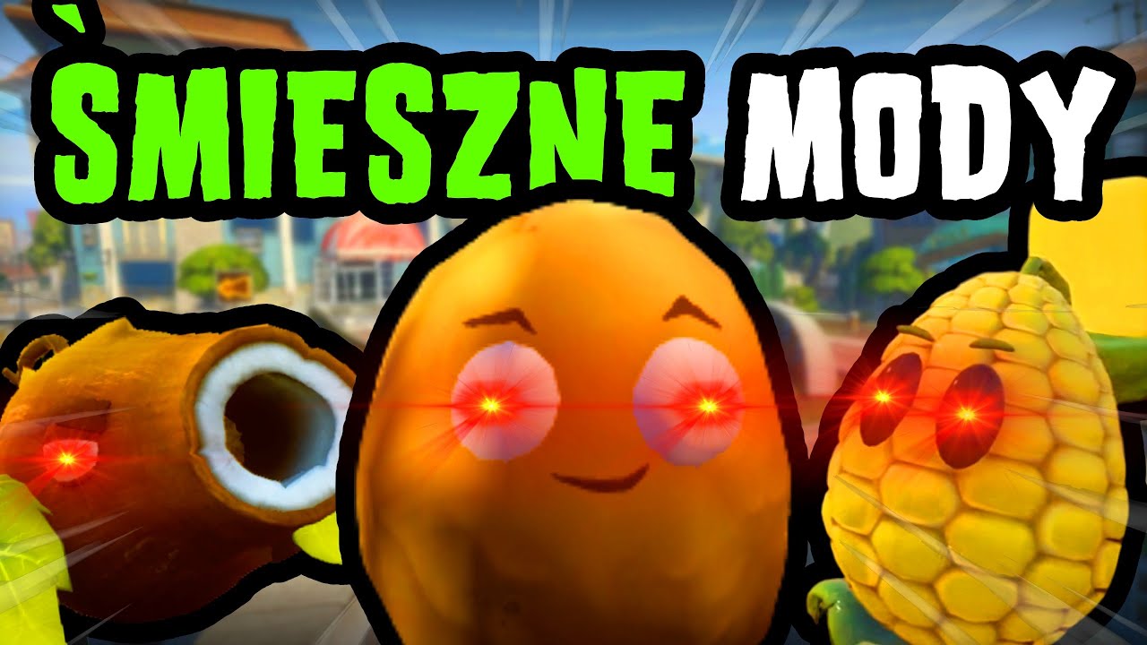 ŚMIESZNE MODY DO PLANTS VS ZOMBIES GARDEN WARFARE 2