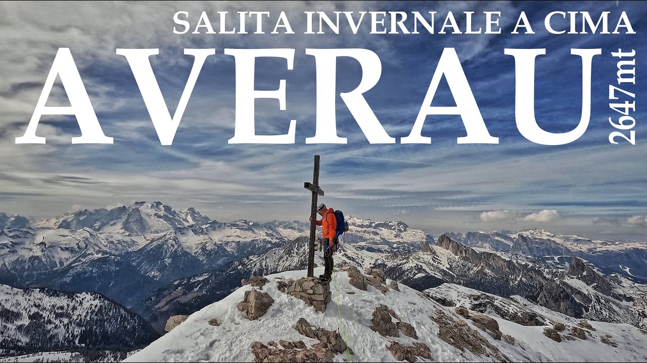 AVERAU in INVERNALE | 2647m | Dolomiti Ampezzane - Gruppo Nuvolau | Via Ferrata | GoPro