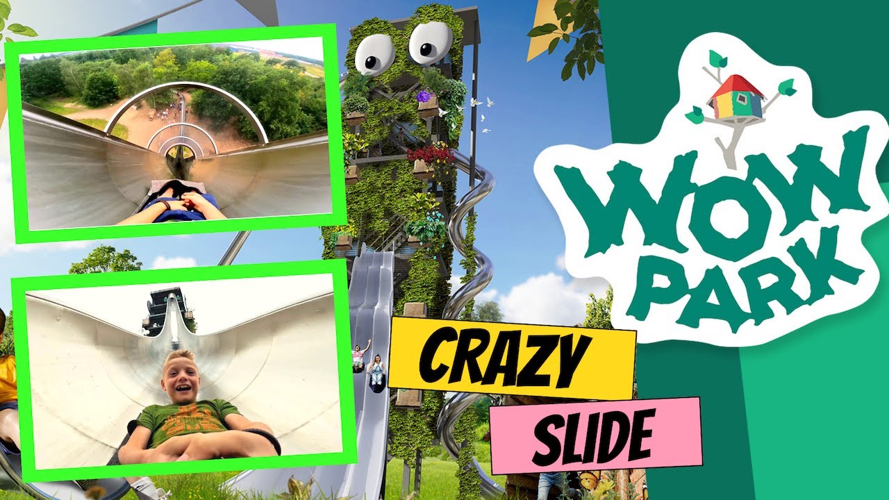 Watch This Crazy Epic Slide - Adrenalin Kick At Wow Adventure Park