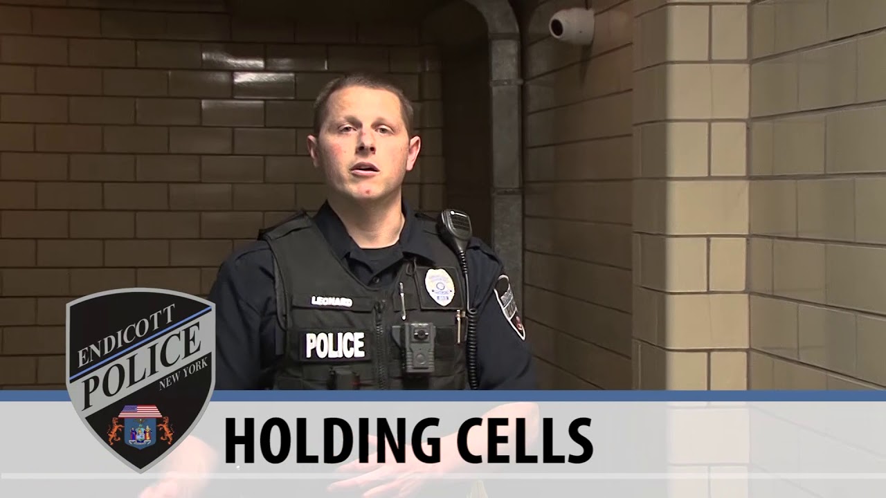 Endicott Police Department Tour