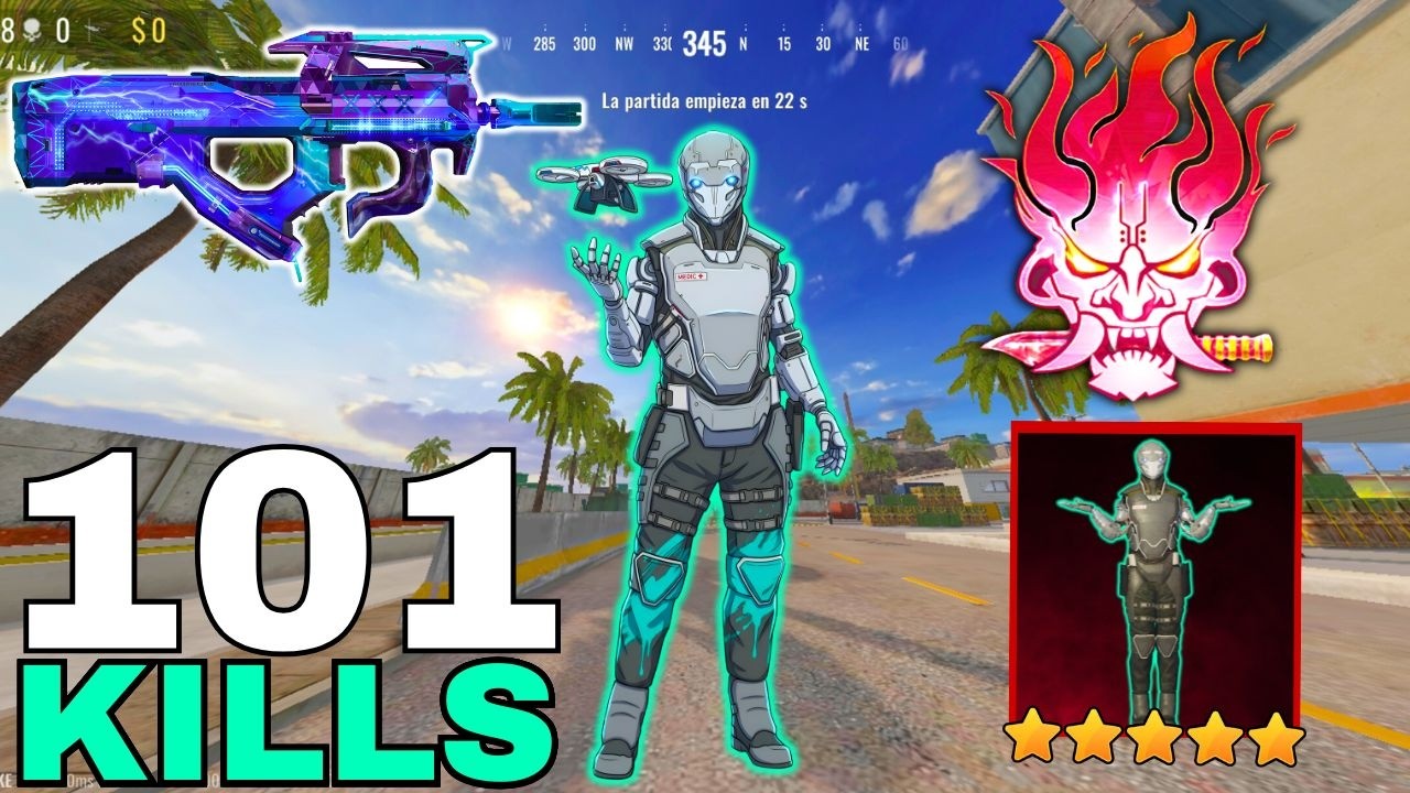 101 KILLS!! 🔥 JUEGO RUSH AGRESIVO - BLOOD STRIKE - POCO X6 PRO