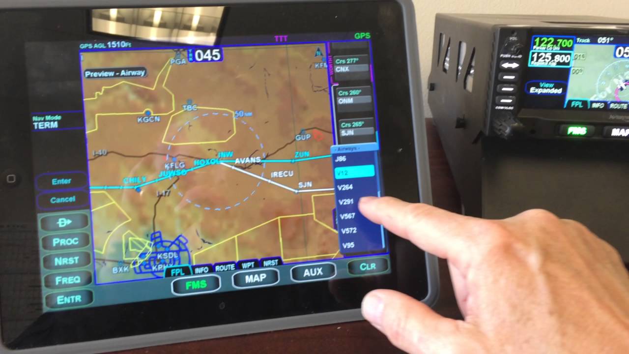 Avidyne IFD440 w/IFD100 App