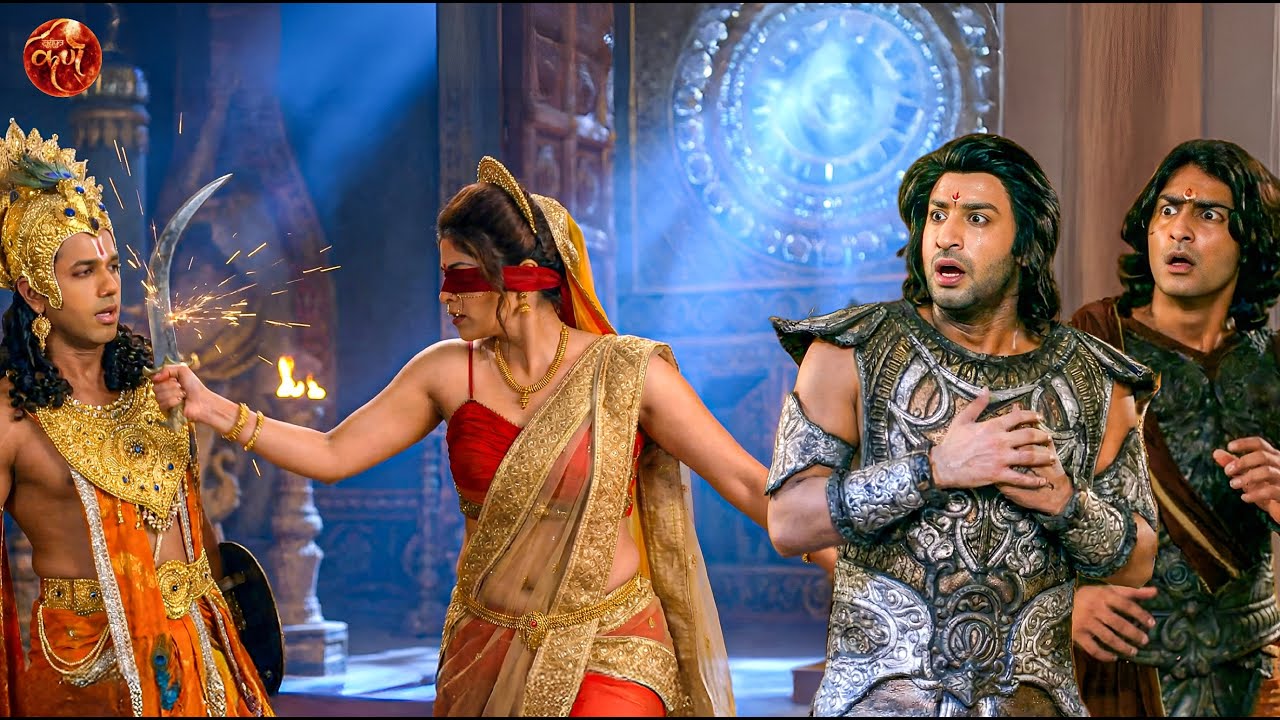 गांधारी ने गुस्से में आकर वासुदेव पर किया प्रचंड वार… देख पांडव रह गए दंग || Suryaputra Karn