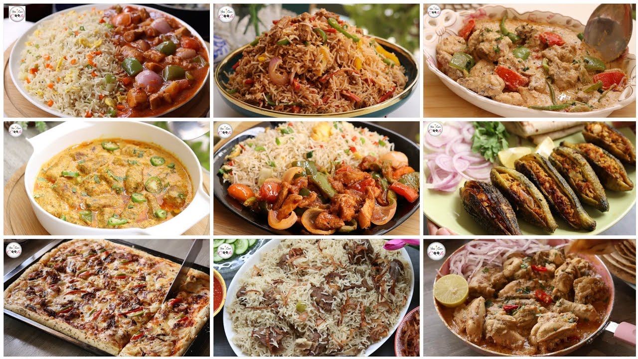 10 DAYS DINNER RECIPES FOR 3RD ASHRA by (Yes I Can Cook)
