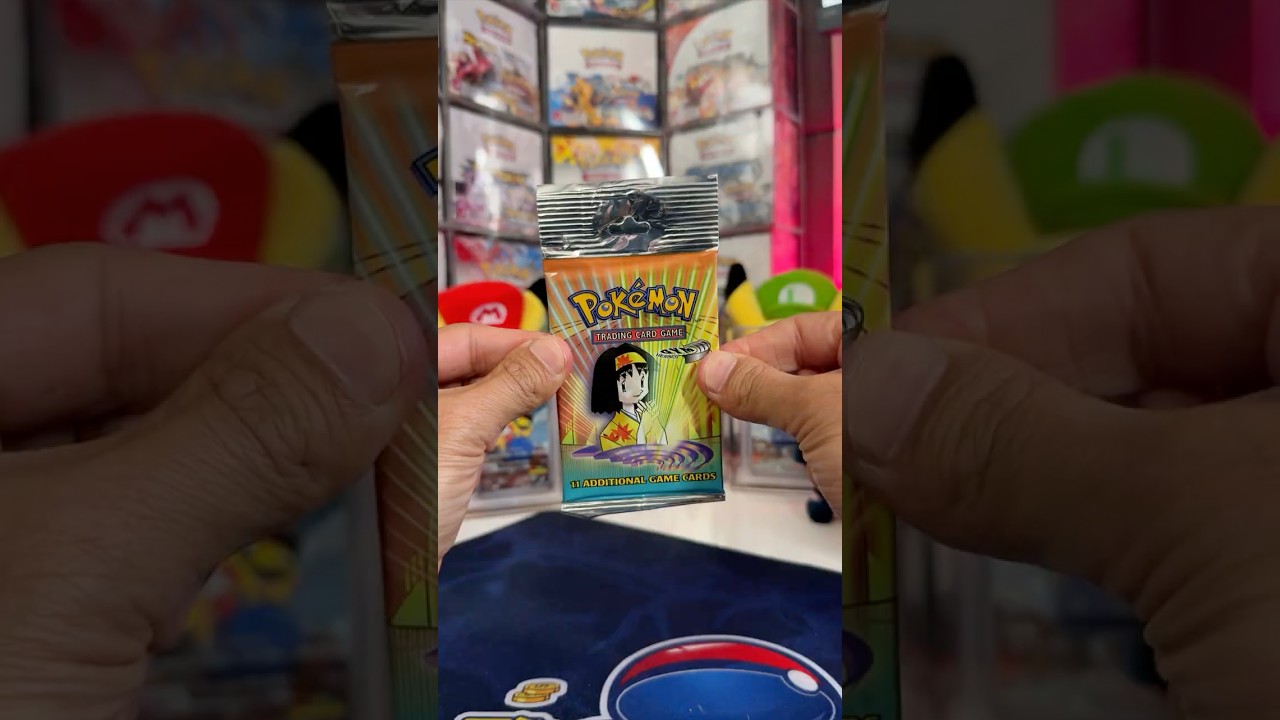 Should I Open it? Or Should I Keep it Sealed? - Episode 295 - Gym Heroes Vintage Pokemon Pack