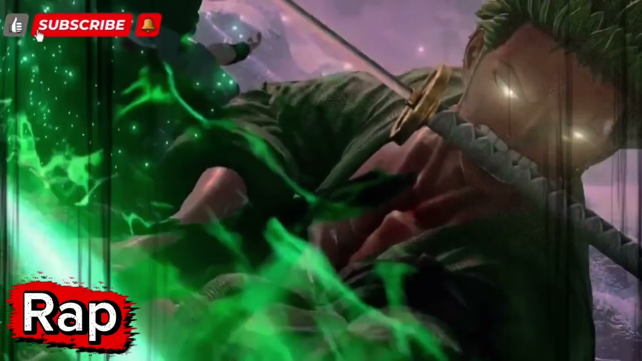 Rap do Zoro -Santoryu: O Peso das Três Espadas/ NERD HITS #onepiece #zoro #luffy #anime #otakus 