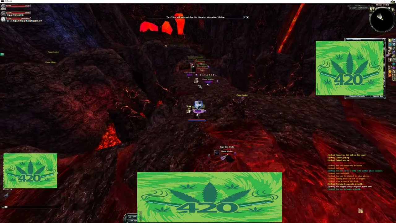 Conquering Severance/PKU and Traktor  (Archonia Archlord)