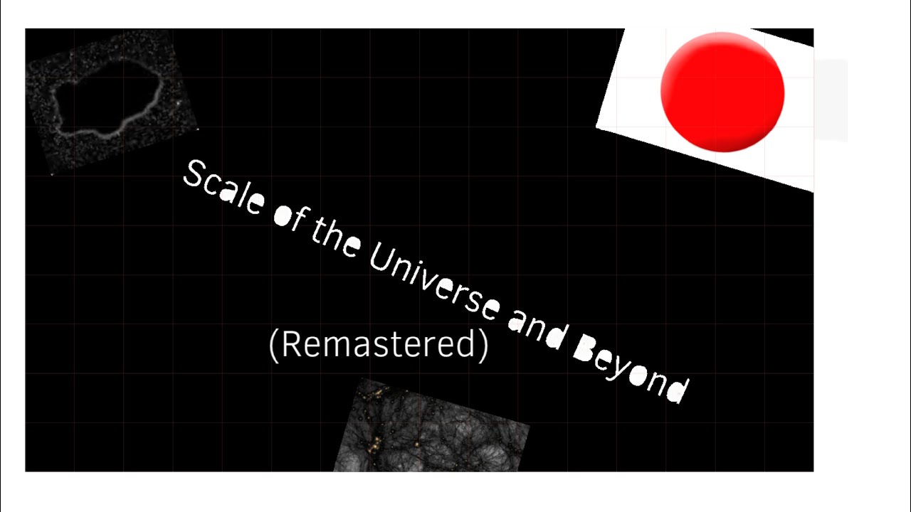 Scale Of the UNIVERSE and BEYOND (Remastered) Comparison (MY MOST VIEWED VIDEO!)