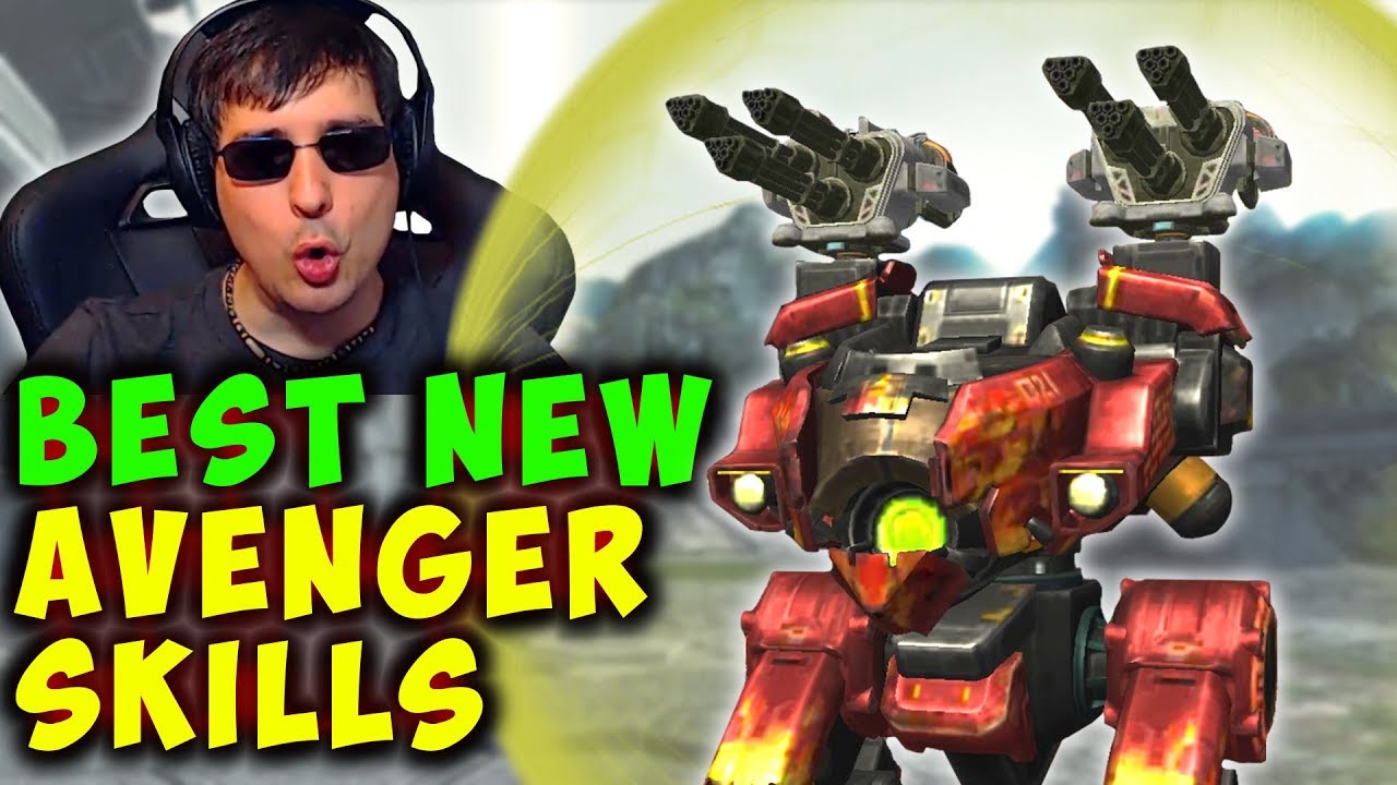 NEW +30% AVENGER Skills Bulwark - War Robots Mk2 Gameplay WR