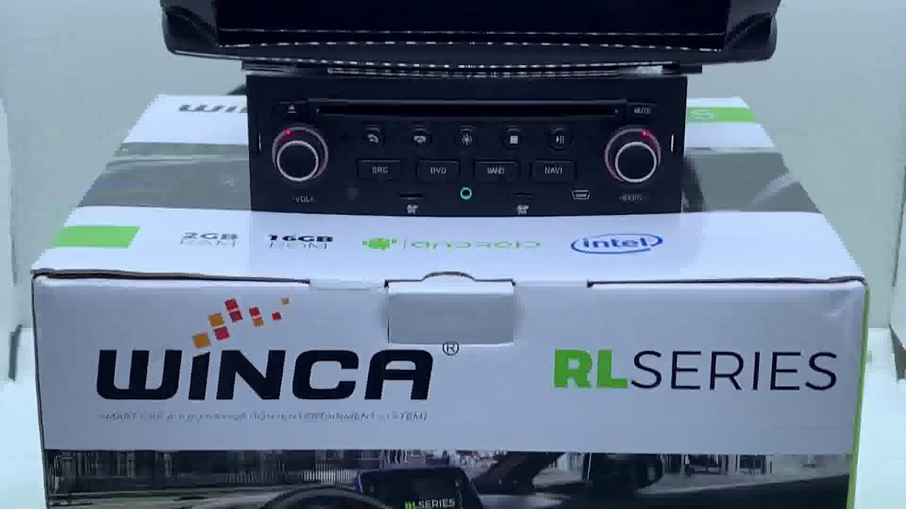 CENTRAL MULTIMÍDIA C4 PALLAS HATCH VTR WINCA RL SERIES ANDROID 8.1 10” LANÇAMENTO