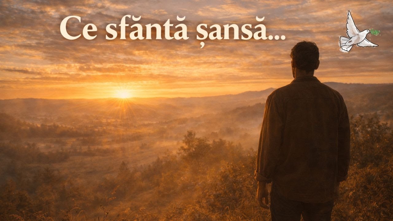 🌅🙏 Ce Sfântă Șansă… – Fiecare Zi este un Dar de la Dumnezeu  Cântare Creștină ✨💛