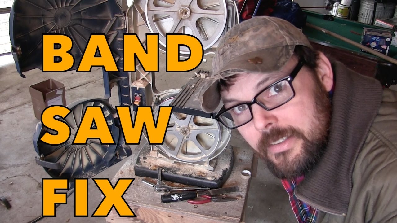How to replace bandsaw tires CHEAP!