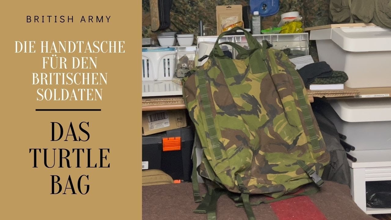 Turtle Bag - Die Handtasche für den britischen Soldaten   (4K)