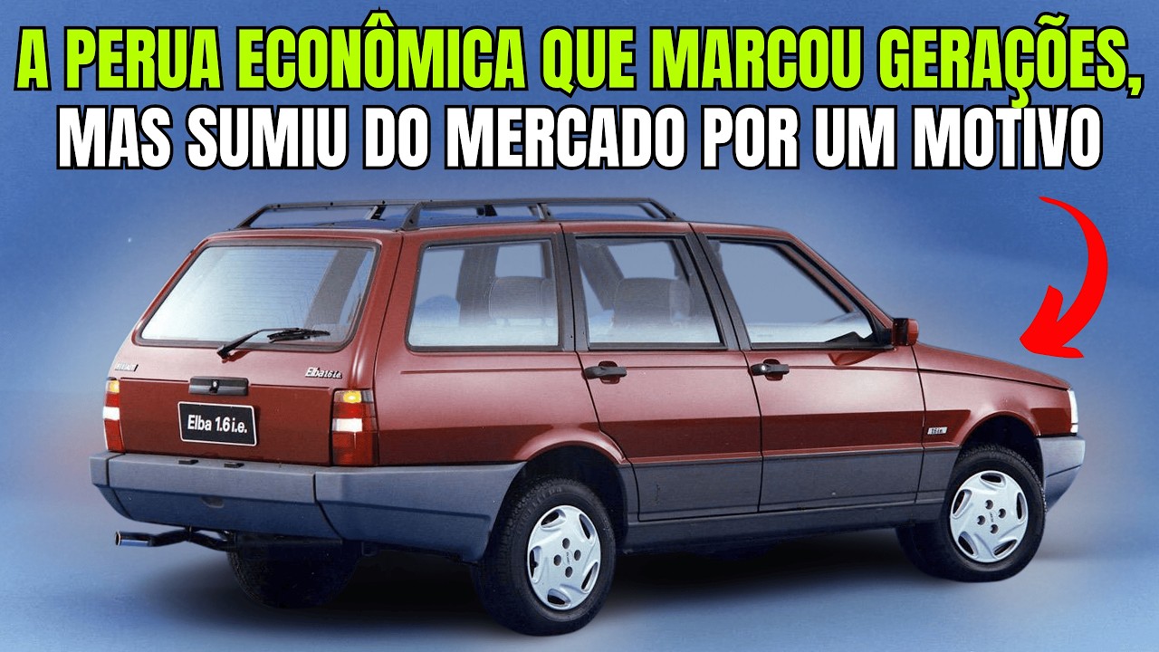 A história da Fiat Elba :  Sucesso e polêmicas do perua que virou símbolo dos anos 90