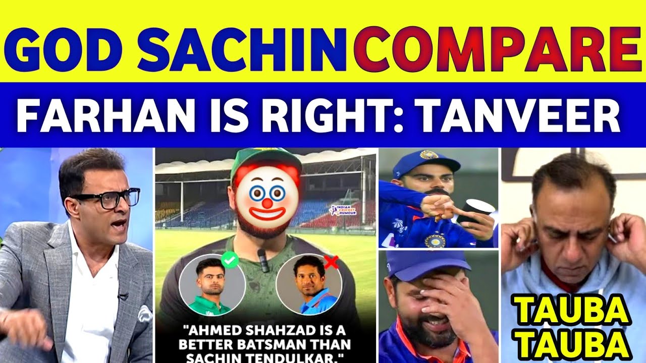 Tanveer Ahmad Crying On Sahibzada Farhan Is Right Ahmad Shahzad Better Than Sachin