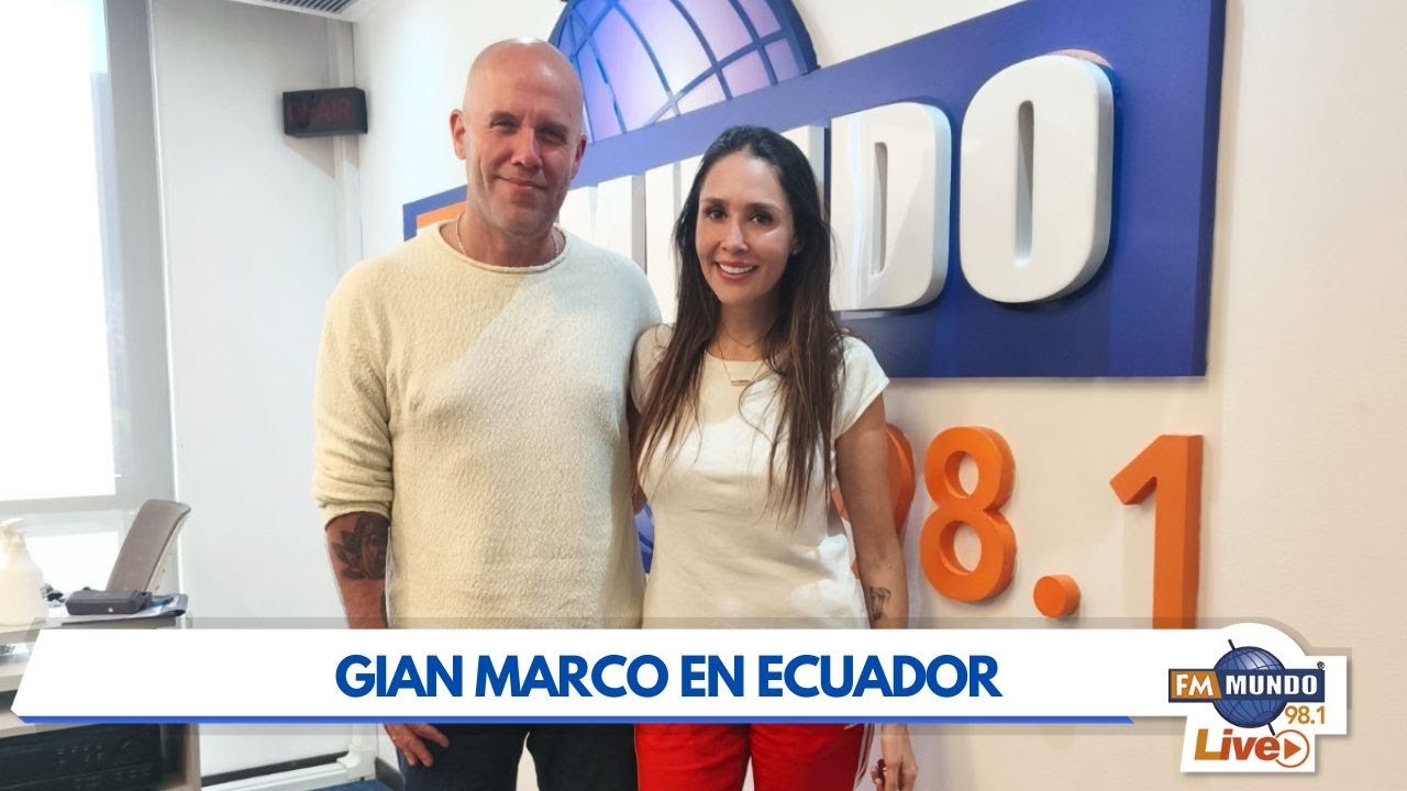 Gian Marco de visita en Ecuador - El Mundo de Cabeza