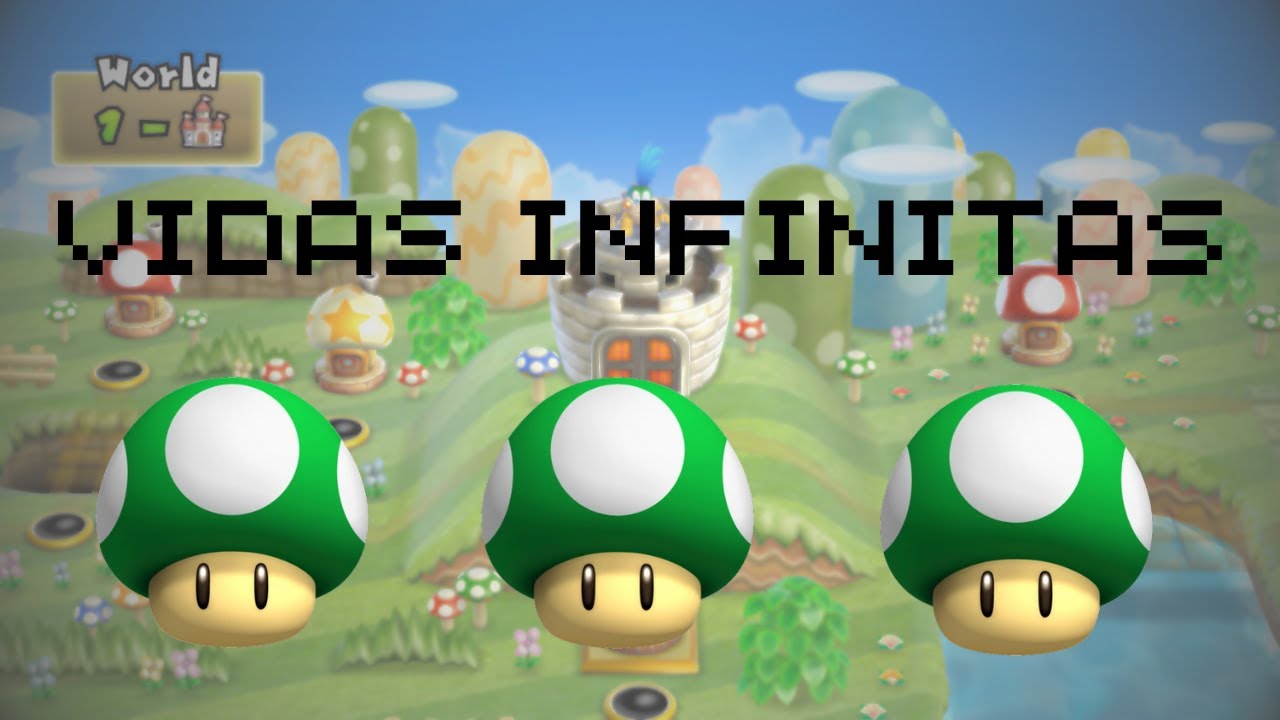 &iexcl;VIDAS INFINITAS en Mario Bros Wii! (Trucos REALES)