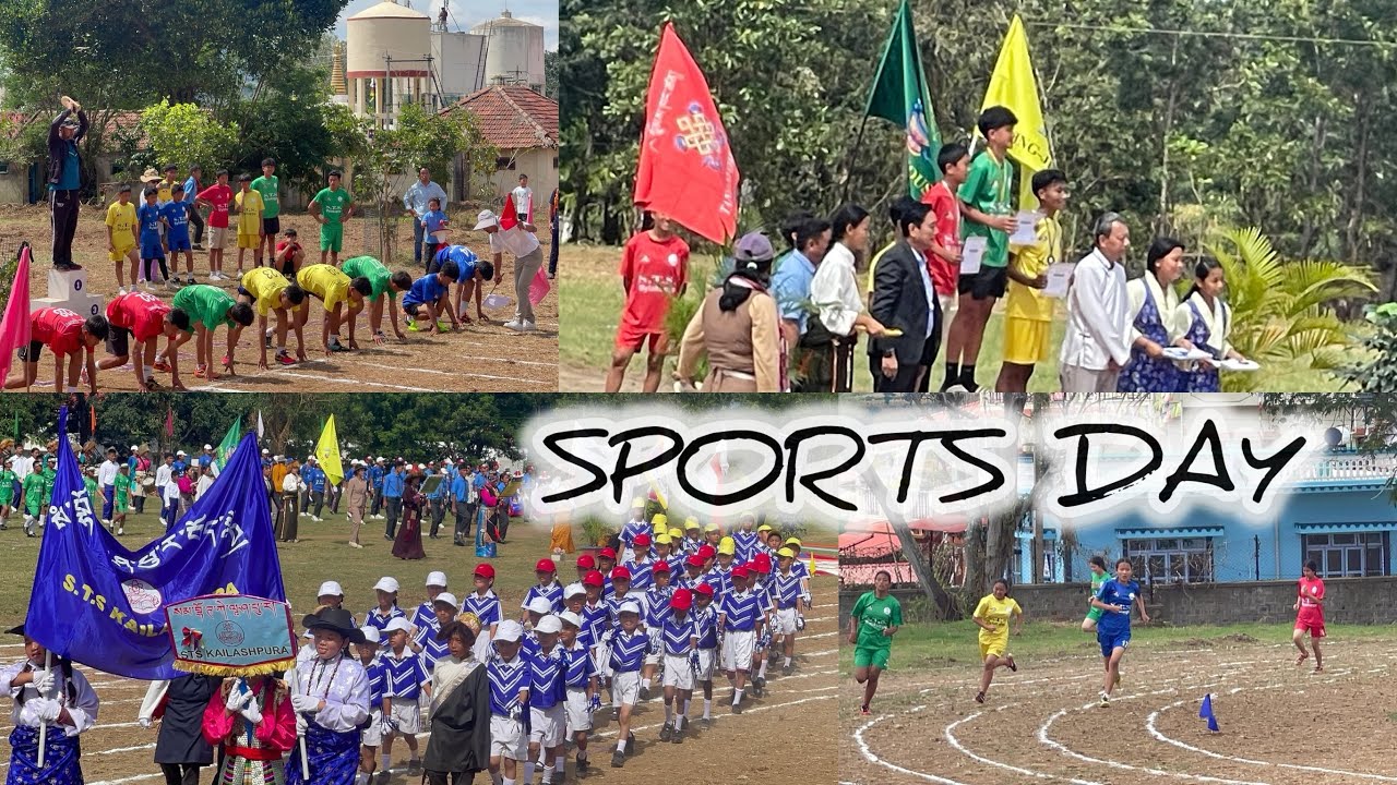Sambhota Tibetan School (STS) Bylakuppe Annual Sports Day | Cultural Dance | Tibetan Vlog | #2024