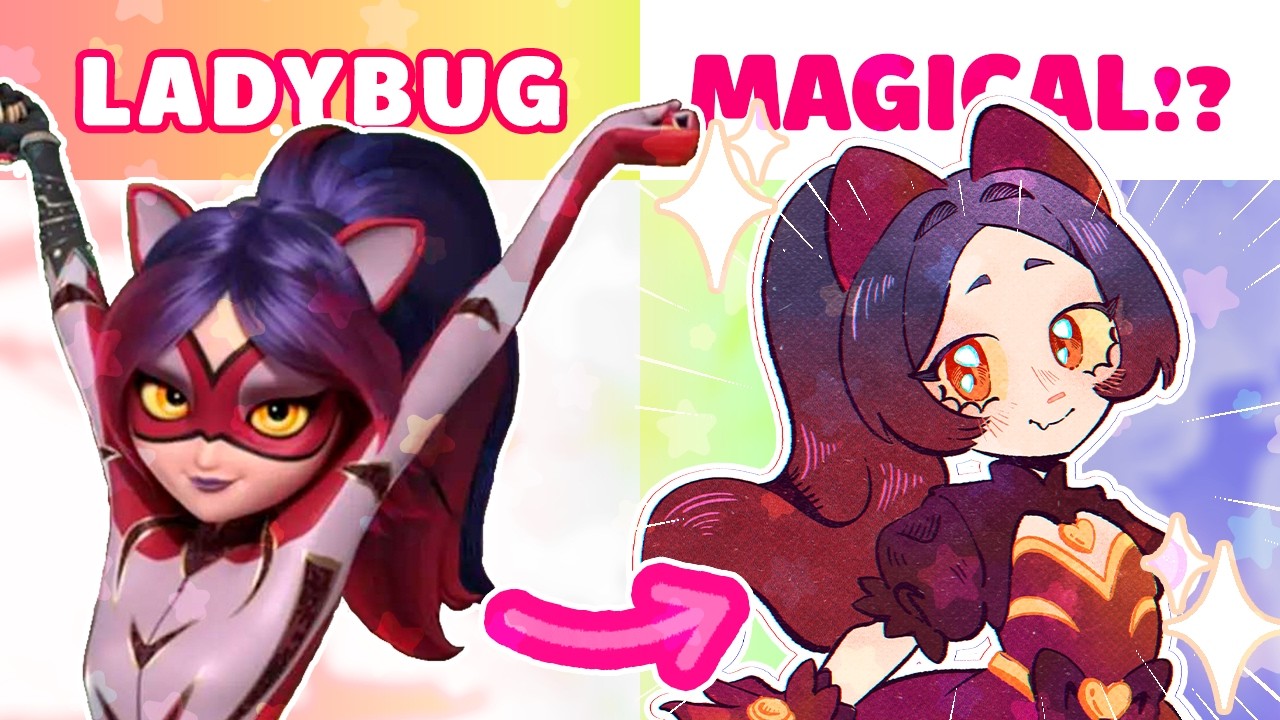 🐞 REDESIGNING MIRACULOUS LADYBUG AS A TRADITIONAL MAGICAL GIRL SERIES 2 🐞
