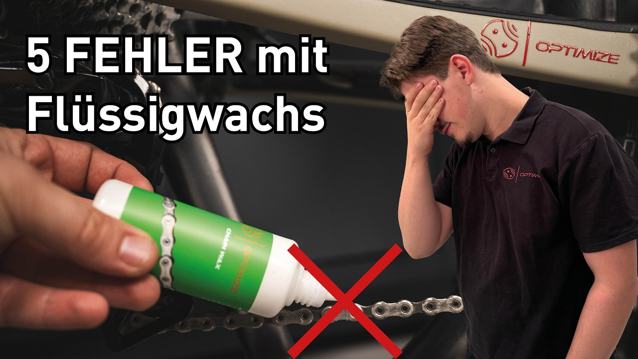 Kettenwachs richtig auftragen - Vermeide diese 5 Fehler!