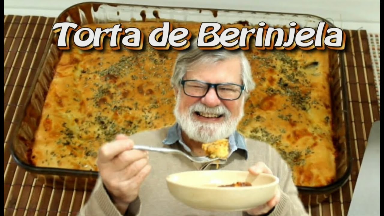 Melhor que carne! TORTA DE BERINJELA pra ninguém botar defeito. Uma delícia!