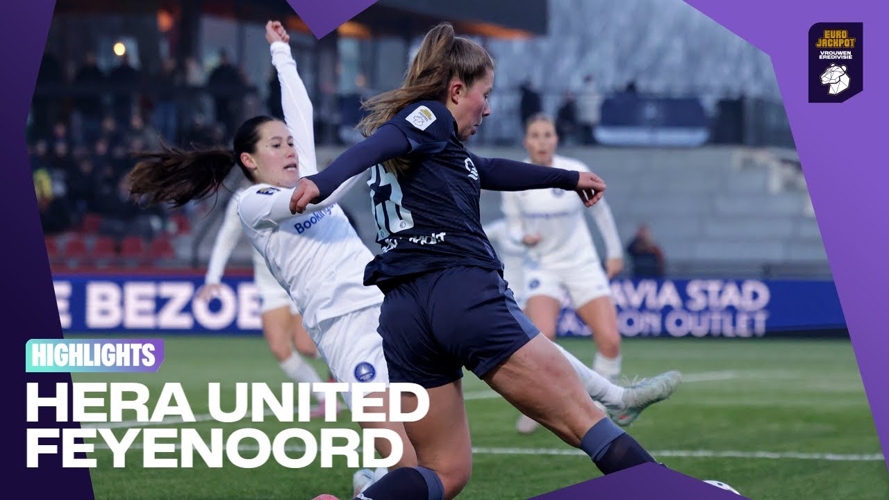 EERSTE GOAL beslist duel! ⚽ | Highlights HERA United - Feyenoord