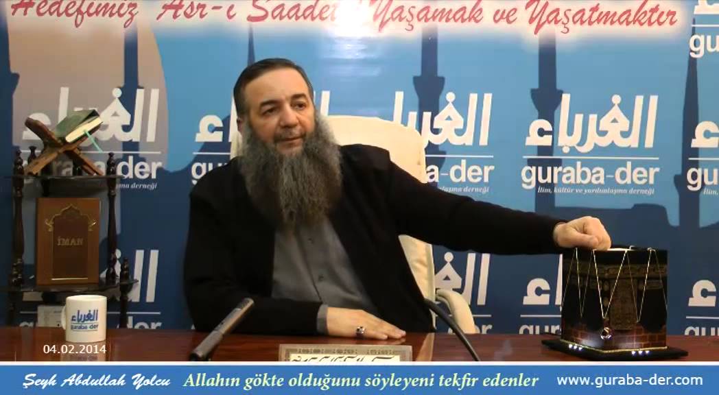 Allah'ın gökte olduğunu söyleyenlere kafir demek