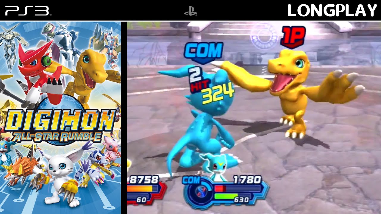 Digimon All-Star Rumble (PS3) - Longplay - (1080p, original console) - No Commentary