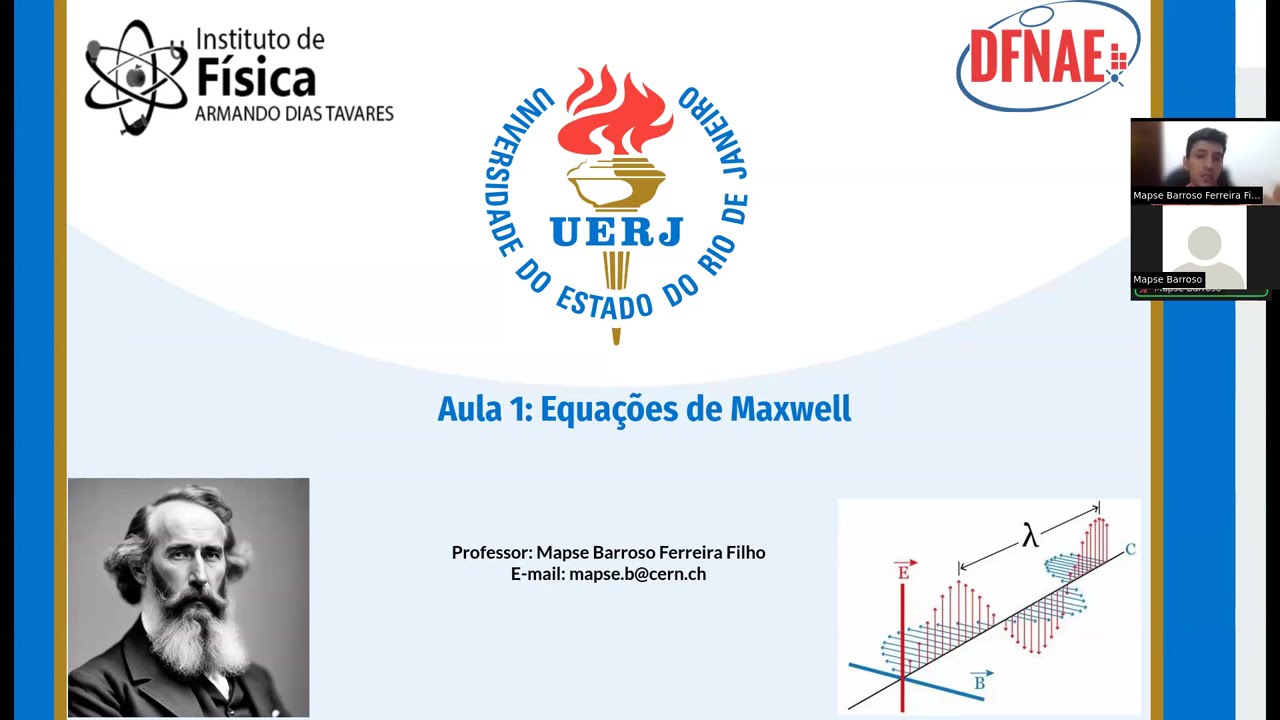 Física IV: Equações de Maxwell - introdução
