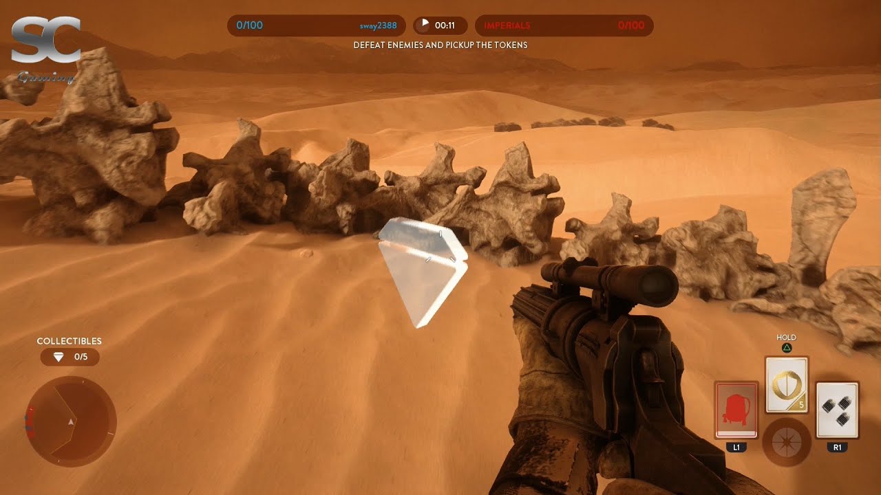 Star Wars Battlefront - All Battle Mission Collectibles (All Ingame Collectibles Part 1/3)