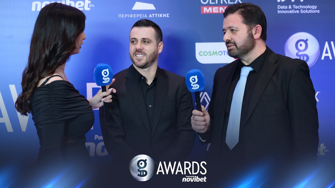 Βιεϊρίνια στα Gazzetta Awards 2025 by Novibet: «Είχα προτάσεις, αλλά έφυγα μόνο λόγω προβλημάτων»
