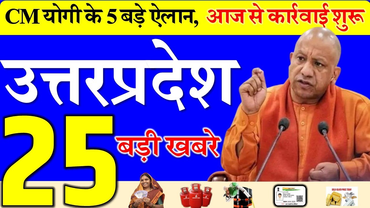 22 June 2026: Today UP News ||  उत्तरप्रदेश मुख्य समाचार || cm  yogi news || up mausam news