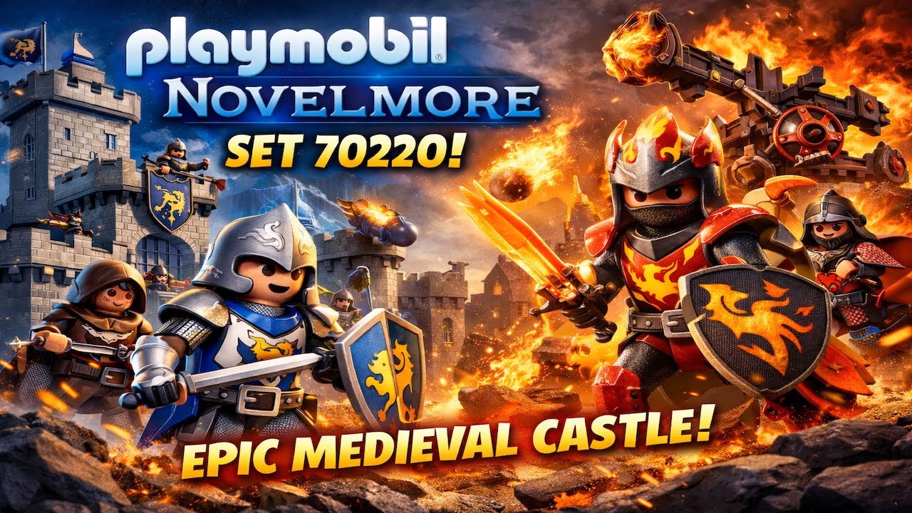 Playmobil Novelmore 70220 Сборка | Строительство Часть 1