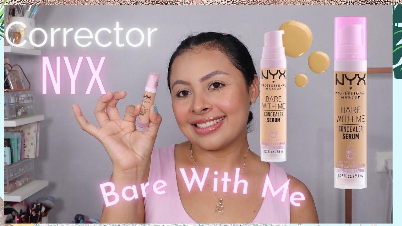 NYX COREECTOR BARE WITH ME RESEÑA tono beige | HolaLizy 🦋