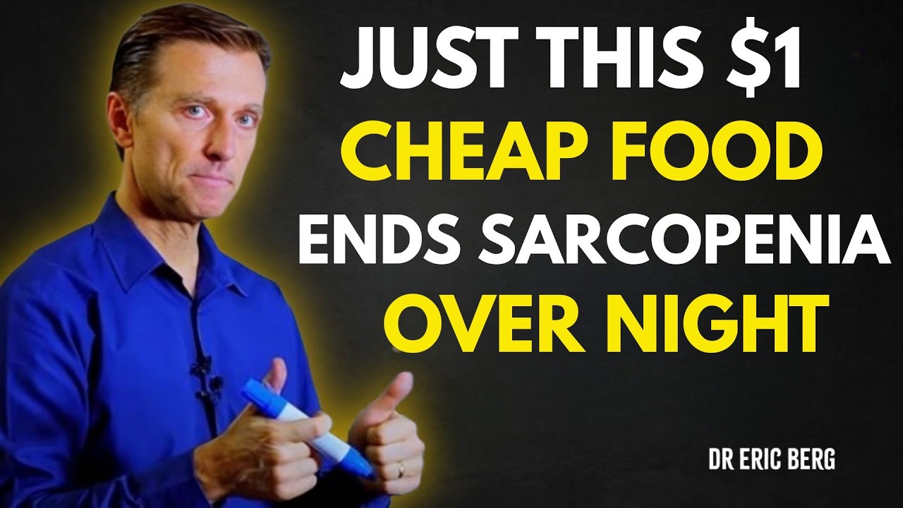 Over 70 Eat THIS $1 Food to Build Muscle Faster Than Protein Powders  Dr Eric Berg DC