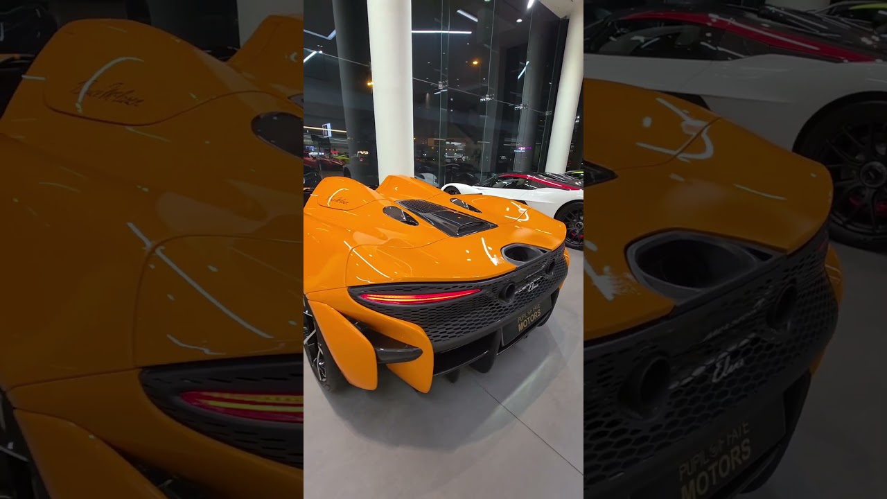McLaren Elva Startup at Pupil of Fate Dubai