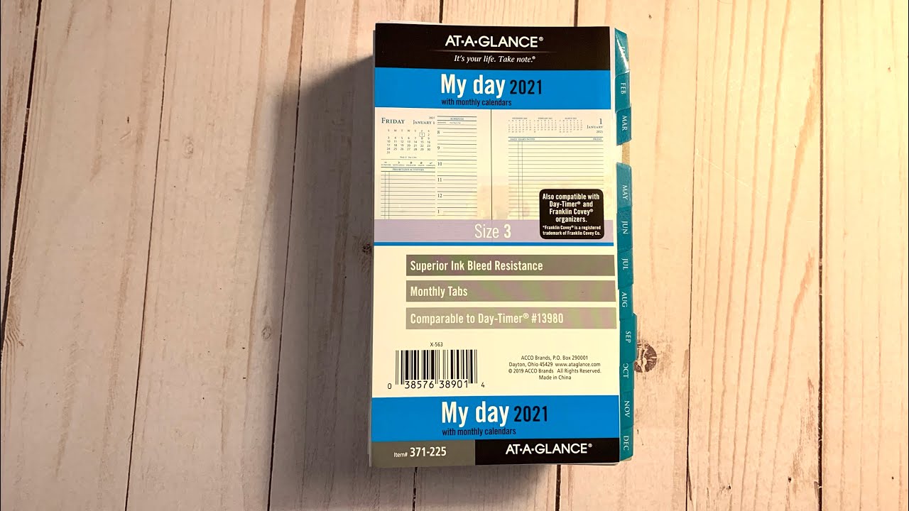 AMAZON HAUL | $4 GREAT PLANNER FIND | At-A-Glance 2021 D02P’s & Monthly Inserts (Personal Size)