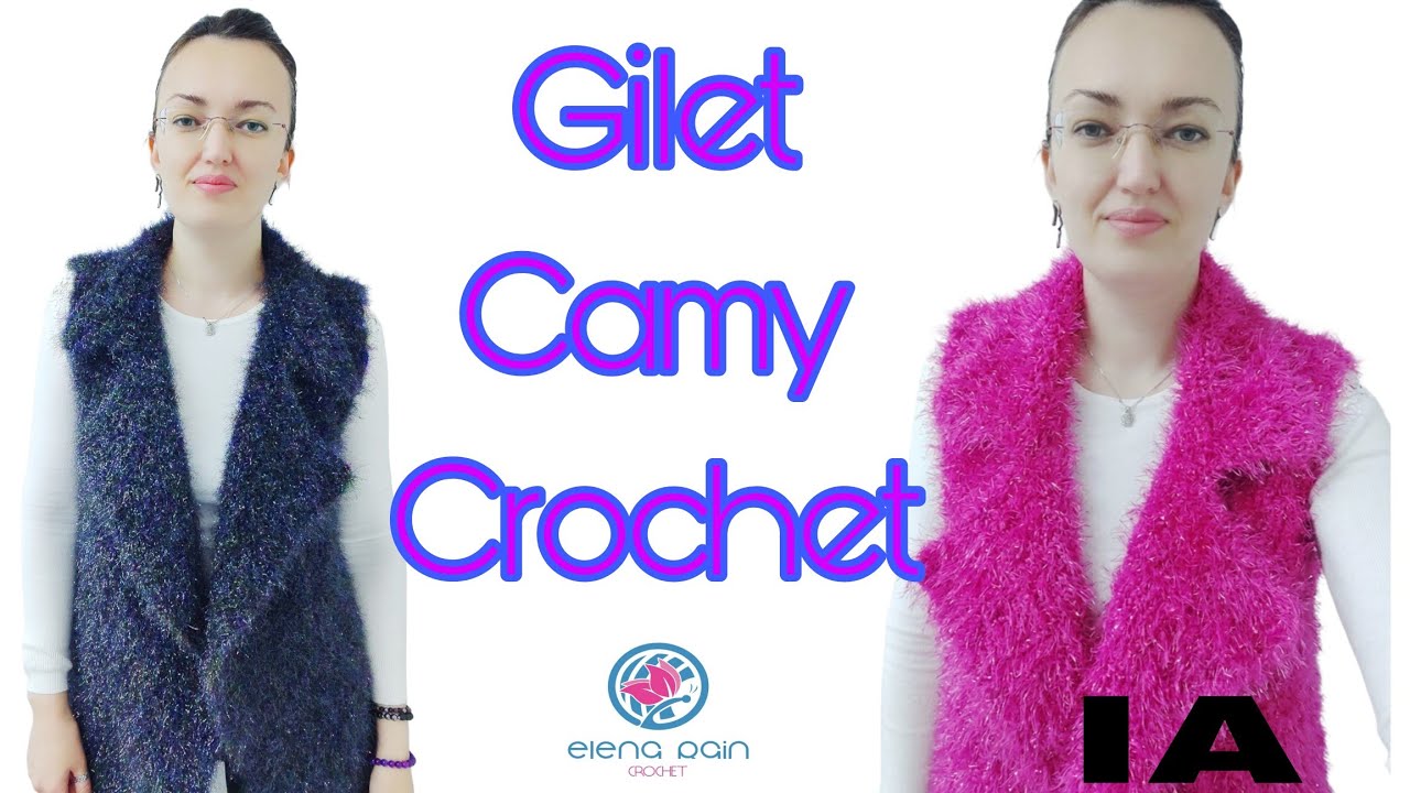 Gilet all'uncinetto facile: il trucco per usare filati pelosi e scuri senza impazzire!