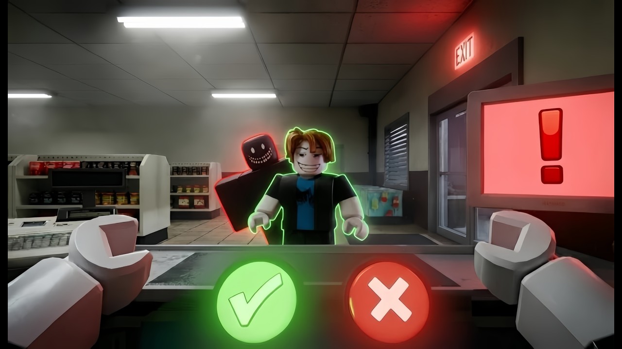 ROBLOX：便利店打工，好多奇怪的客人