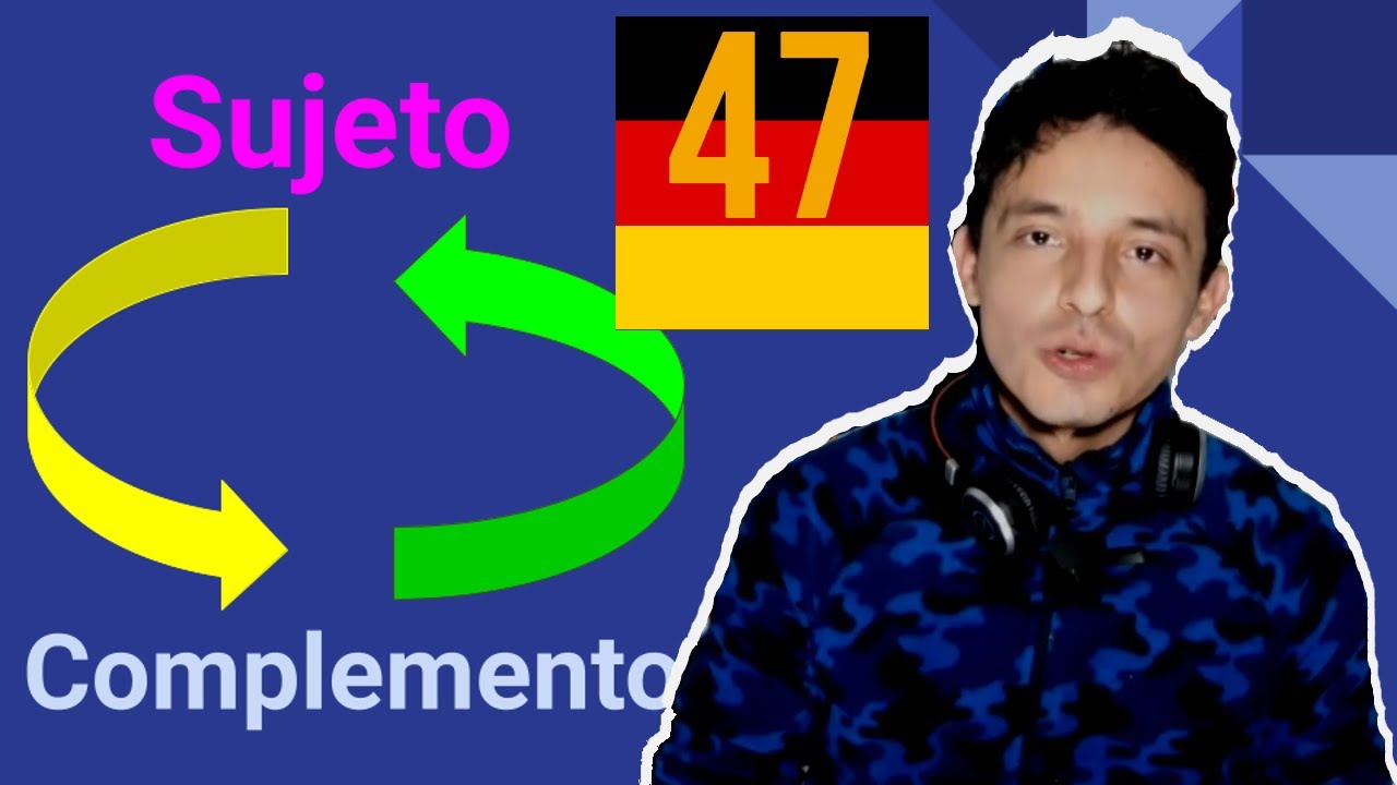 El problema del CAMBIO DE POSICIÓN en la frase alemana - Aprender Alemán (Lección 47)