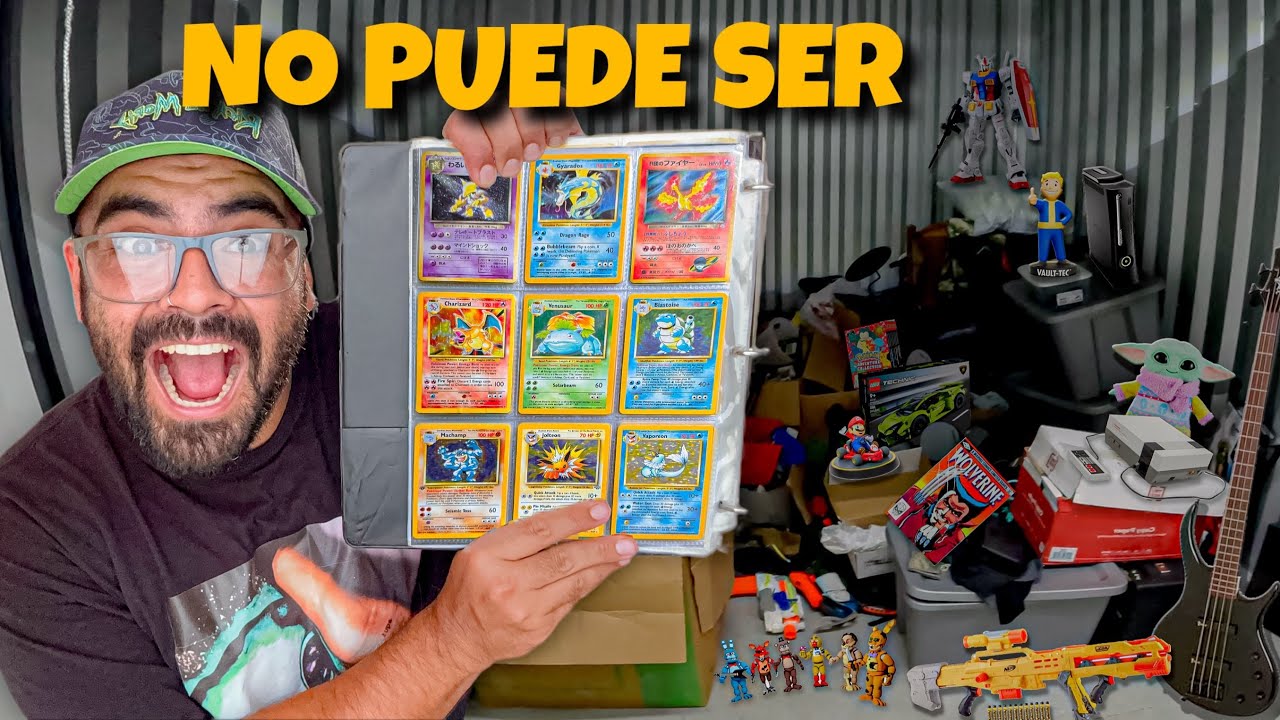 Quién dejaría TODO esto en un STORAGE ABANDONADO? 😱