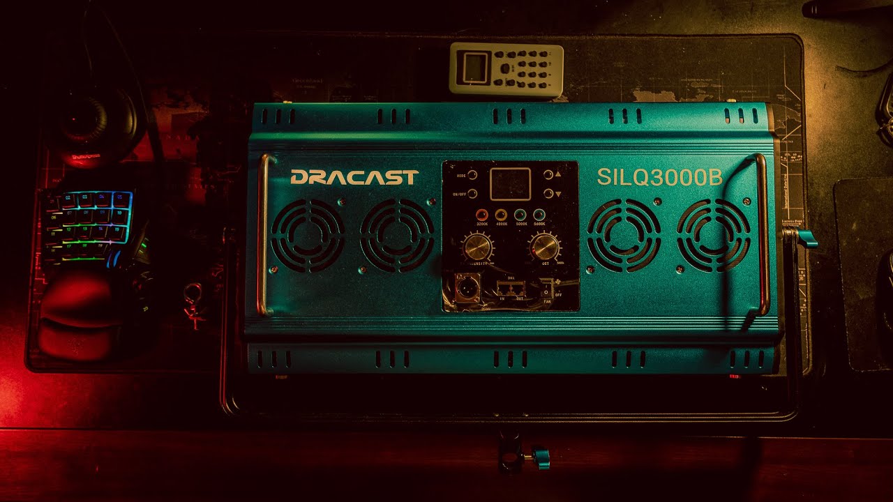 Dracast LED3000 Silq Bi-Color LED Panel Thoughts and Review - Must have YouTube Light