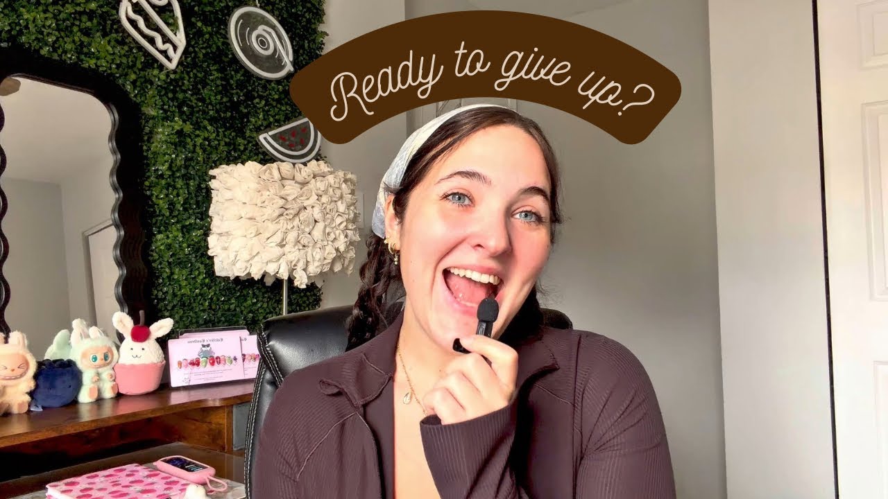 ready to give up on your new year goals? ✨same.✨