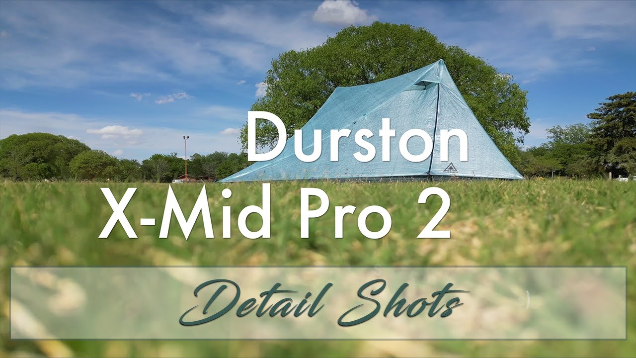 Durston X-Mid Pro 2 + Z-Flick poles: closeup of details that make this my favorite backpacking tent